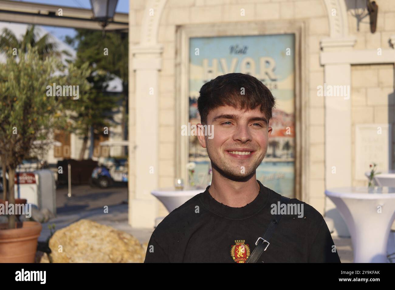 Mike Singer au Festival d'été croate à Europa Park Rust 2024 Banque D'Images