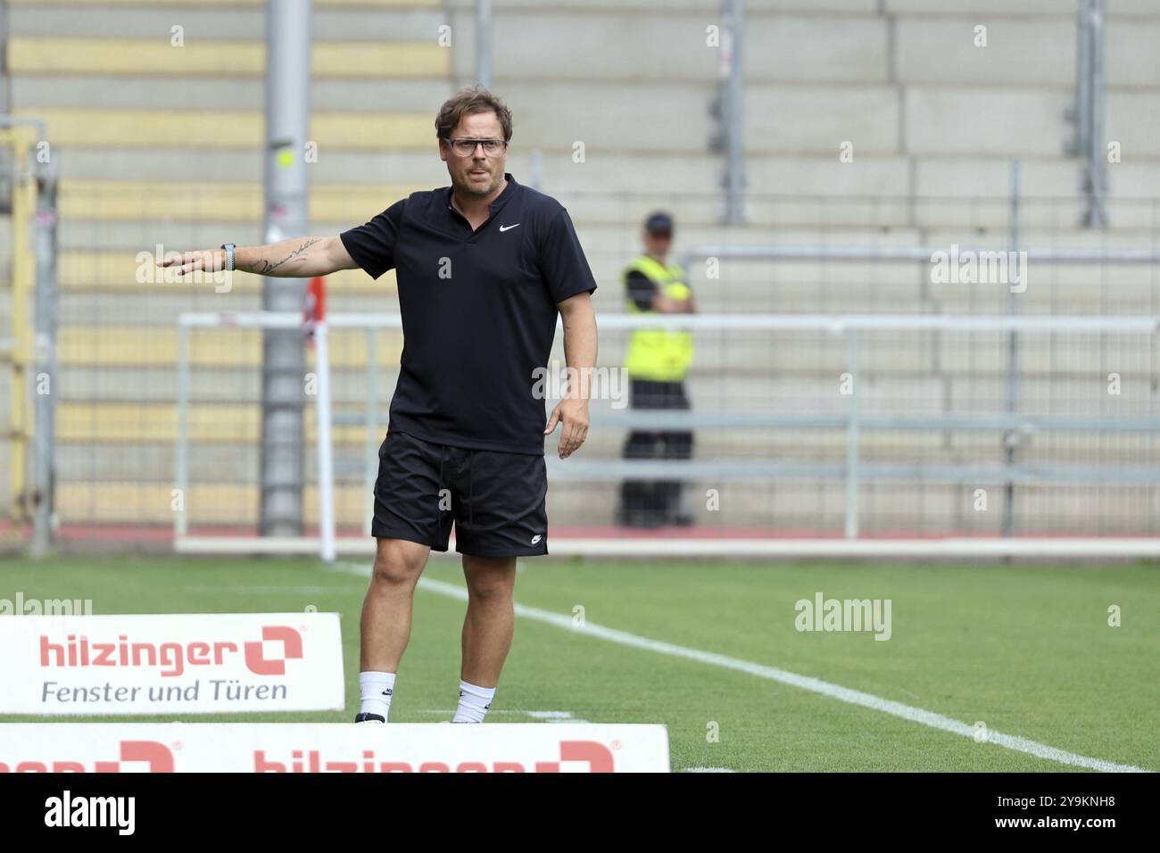 U23) lors du match du Football-RL SW 25 : 1st Sptg : SC Freiburg II vs Kickers Offenbach Banque D'Images