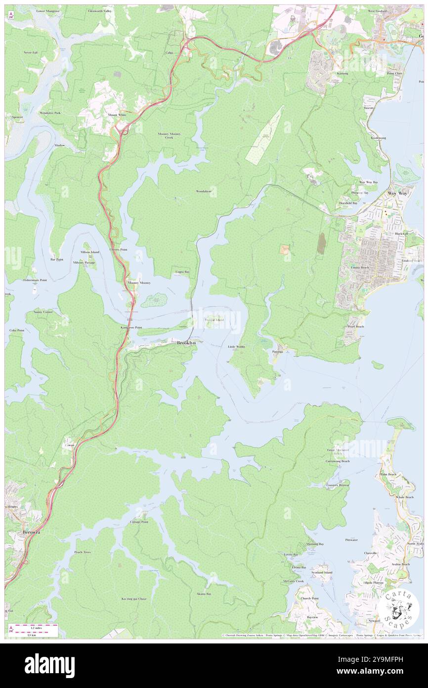 Dangar Island, , au, Australie, Nouvelle-Galles du Sud, s 33 32' 24'', N 151 14' 34'', carte, Cartascapes carte publiée en 2024. Explorez Cartascapes, une carte qui révèle la diversité des paysages, des cultures et des écosystèmes de la Terre. Voyage à travers le temps et l'espace, découvrir l'interconnexion du passé, du présent et de l'avenir de notre planète. Banque D'Images