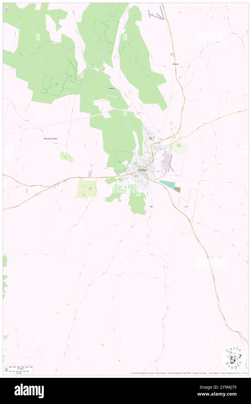 Cooma, Snowy Monaro Regional, au, Australie, Nouvelle-Galles du Sud, s 36 14' 6'', N 149 7' 26'', carte, Cartascapes carte publiée en 2024. Explorez Cartascapes, une carte qui révèle la diversité des paysages, des cultures et des écosystèmes de la Terre. Voyage à travers le temps et l'espace, découvrir l'interconnexion du passé, du présent et de l'avenir de notre planète. Banque D'Images