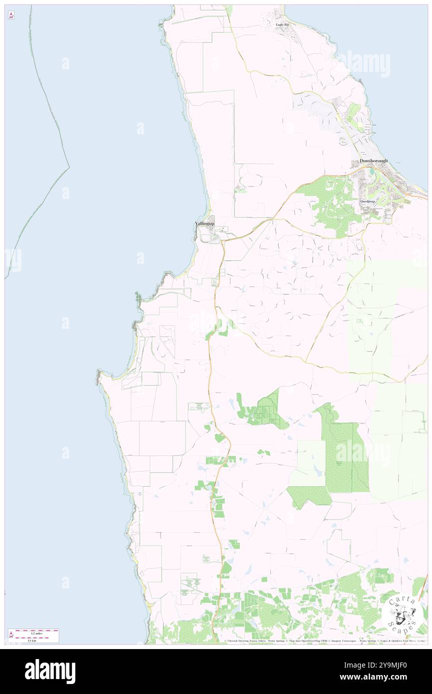 Yallingup, Busselton, au, Australie, Australie occidentale, s 33 42' 0'', N 115 5' 59'', carte, Cartascapes carte publiée en 2024. Explorez Cartascapes, une carte qui révèle la diversité des paysages, des cultures et des écosystèmes de la Terre. Voyage à travers le temps et l'espace, découvrir l'interconnexion du passé, du présent et de l'avenir de notre planète. Banque D'Images