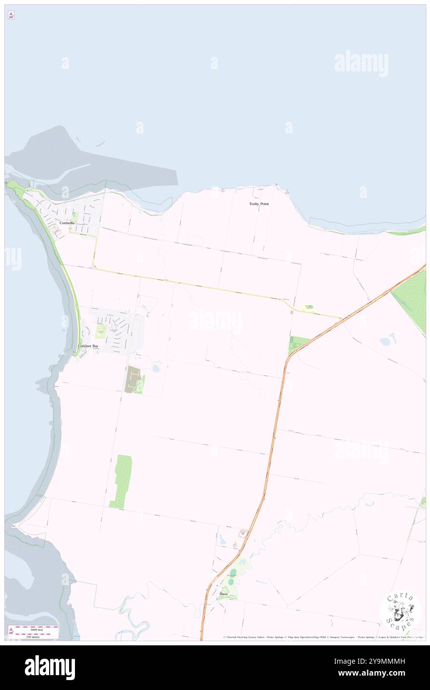 Wendoora, Bass Coast, au, Australie, Victoria, s 38 25' 59'', N 145 28' 0'', carte, Cartascapes carte publiée en 2024. Explorez Cartascapes, une carte qui révèle la diversité des paysages, des cultures et des écosystèmes de la Terre. Voyage à travers le temps et l'espace, découvrir l'interconnexion du passé, du présent et de l'avenir de notre planète. Banque D'Images