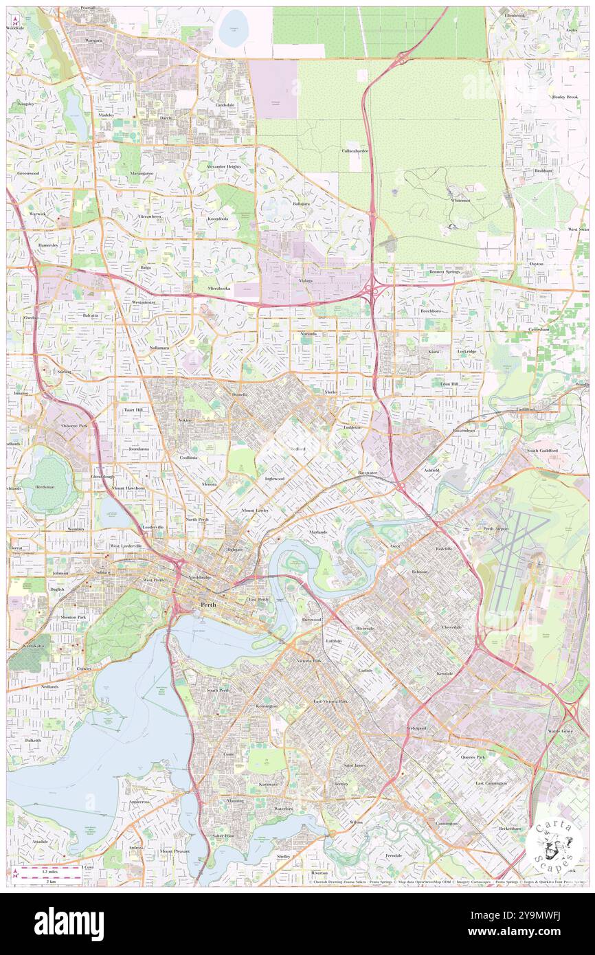 Bedford, Bayswater, au, Australie, Australie occidentale, s 31 54' 40'', N 115 53' 21'', carte, Cartascapes carte publiée en 2024. Explorez Cartascapes, une carte qui révèle la diversité des paysages, des cultures et des écosystèmes de la Terre. Voyage à travers le temps et l'espace, découvrir l'interconnexion du passé, du présent et de l'avenir de notre planète. Banque D'Images