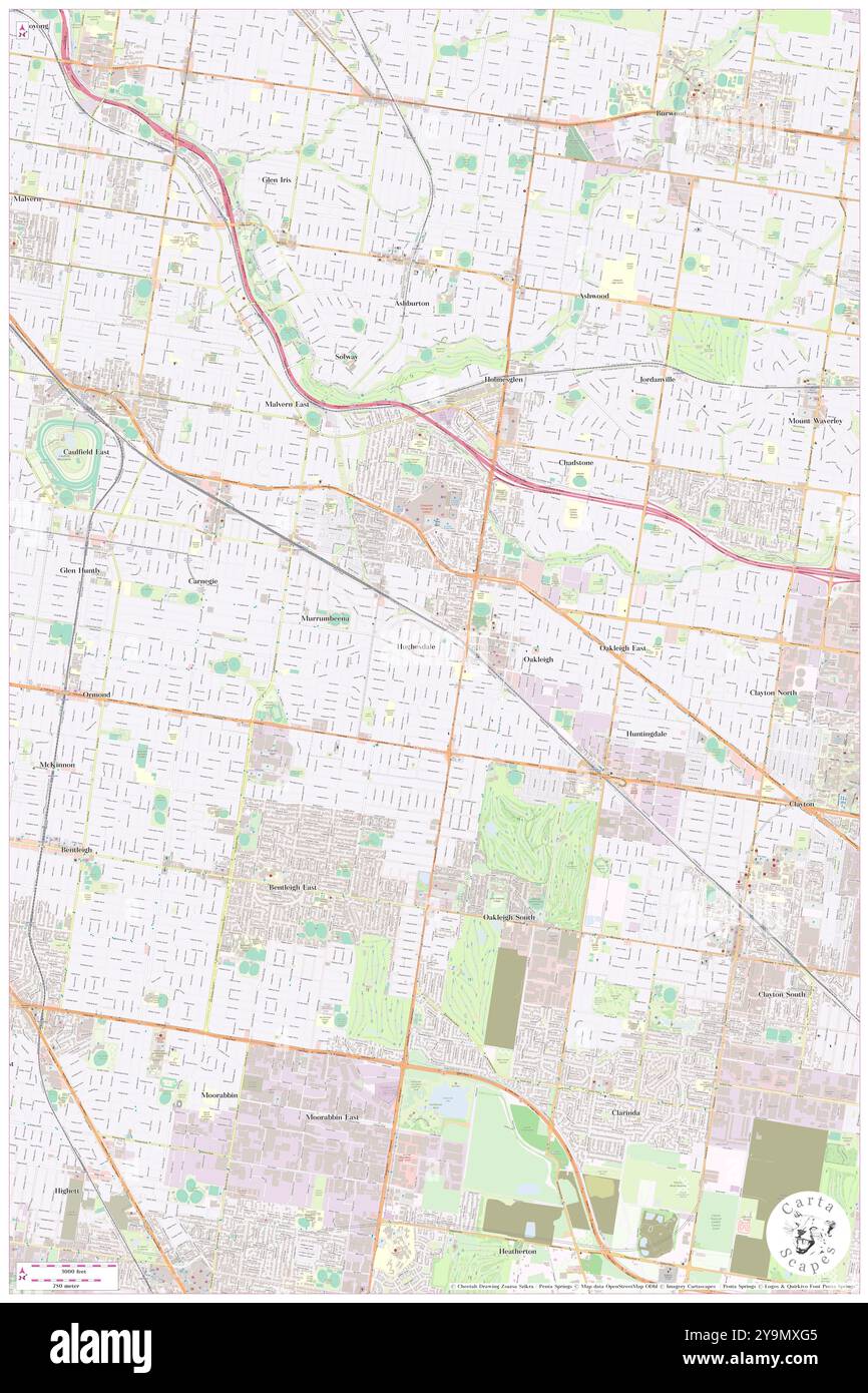 Hughesdale, Monash, au, Australie, Victoria, s 37 53' 59'', N 145 4' 59'', carte, Cartascapes carte publiée en 2024. Explorez Cartascapes, une carte qui révèle la diversité des paysages, des cultures et des écosystèmes de la Terre. Voyage à travers le temps et l'espace, découvrir l'interconnexion du passé, du présent et de l'avenir de notre planète. Banque D'Images