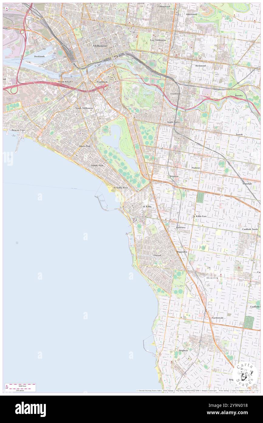 Easystay Studio Apartments, Port Phillip, au, Australie, Victoria, s 37 51' 40'', N 144 58' 31'', carte, Cartascapes carte publiée en 2024. Explorez Cartascapes, une carte qui révèle la diversité des paysages, des cultures et des écosystèmes de la Terre. Voyage à travers le temps et l'espace, découvrir l'interconnexion du passé, du présent et de l'avenir de notre planète. Banque D'Images