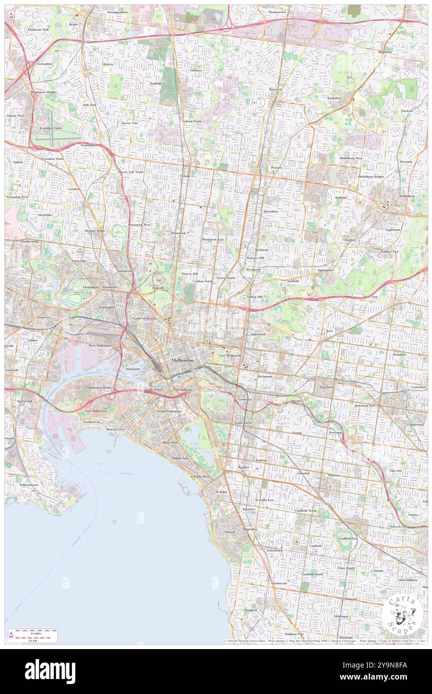 Fitzroy, Yarra, au, Australie, Victoria, s 37 47' 54'', N 144 58' 41'', carte, Cartascapes carte publiée en 2024. Explorez Cartascapes, une carte qui révèle la diversité des paysages, des cultures et des écosystèmes de la Terre. Voyage à travers le temps et l'espace, découvrir l'interconnexion du passé, du présent et de l'avenir de notre planète. Banque D'Images