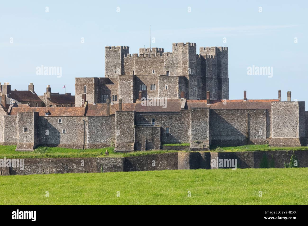 L'Angleterre, Kent, Douvres, le château de Douvres Banque D'Images