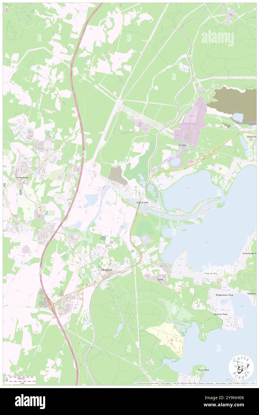 Dora Creek, Lake Macquarie Shire, au, Australie, Nouvelle-Galles du Sud, s 33 4' 53'', N 151 29' 48'', carte, Cartascapes carte publiée en 2024. Explorez Cartascapes, une carte qui révèle la diversité des paysages, des cultures et des écosystèmes de la Terre. Voyage à travers le temps et l'espace, découvrir l'interconnexion du passé, du présent et de l'avenir de notre planète. Banque D'Images