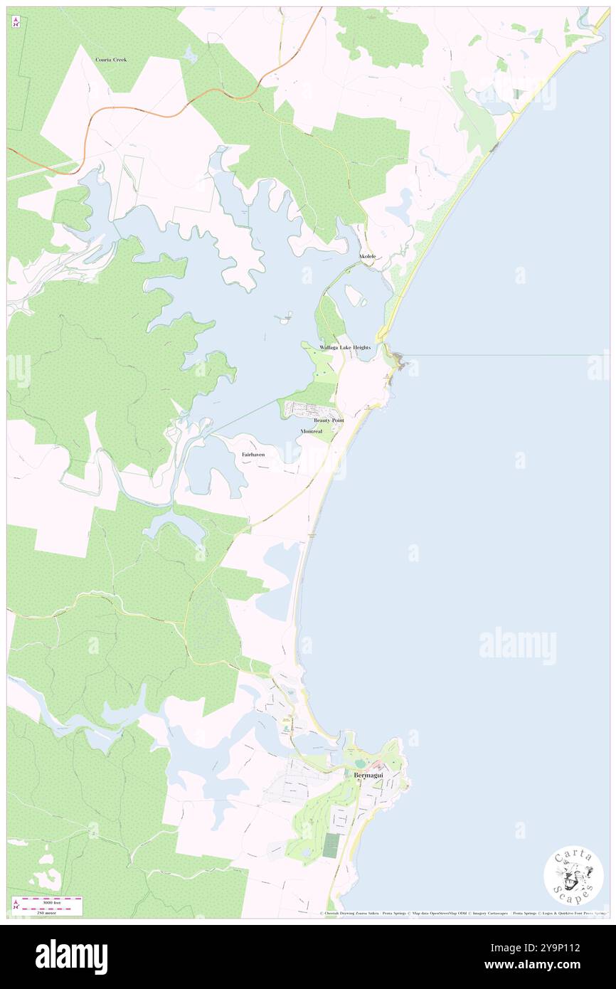 Wallaga Lake, Bega Valley, au, Australie, Nouvelle-Galles du Sud, s 36 23' 9'', N 150 4' 2'', carte, Cartascapes carte publiée en 2024. Explorez Cartascapes, une carte qui révèle la diversité des paysages, des cultures et des écosystèmes de la Terre. Voyage à travers le temps et l'espace, découvrir l'interconnexion du passé, du présent et de l'avenir de notre planète. Banque D'Images