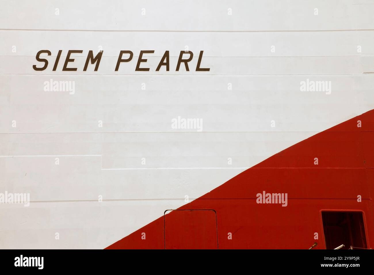 Le « Siem Pearl » Offshoe Tug / Supply Ship. Banque D'Images