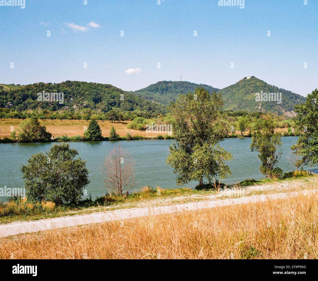 Nouveau Danube, Neue Donau, Vienne, Autriche, Europe. Banque D'Images