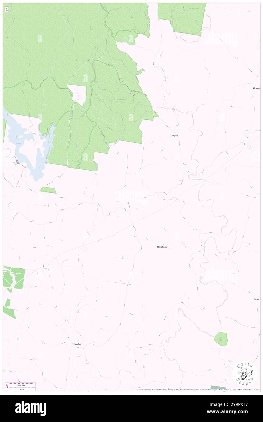 Turkey Creek Dip, , au, Australie, Nouvelle-Galles du Sud, s 28 38' 52'', N 153 23' 21'', map, Cartascapes map publié en 2024. Explorez Cartascapes, une carte qui révèle la diversité des paysages, des cultures et des écosystèmes de la Terre. Voyage à travers le temps et l'espace, découvrir l'interconnexion du passé, du présent et de l'avenir de notre planète. Banque D'Images