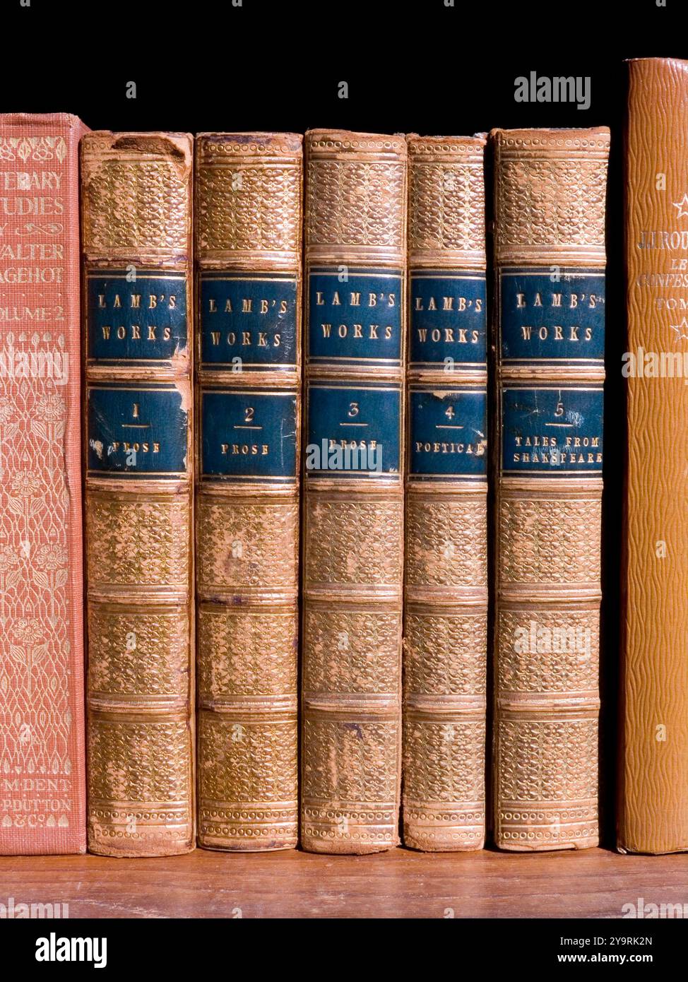 Vieux livres à vendre Banque D'Images