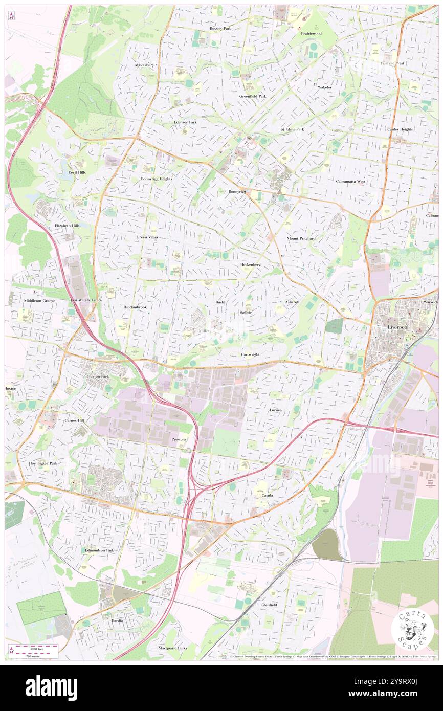 Miller, Liverpool, au, Australie, Nouvelle-Galles du Sud, s 33 55' 15'', N 150 53' 4'', carte, Cartascapes carte publiée en 2024. Explorez Cartascapes, une carte qui révèle la diversité des paysages, des cultures et des écosystèmes de la Terre. Voyage à travers le temps et l'espace, découvrir l'interconnexion du passé, du présent et de l'avenir de notre planète. Banque D'Images