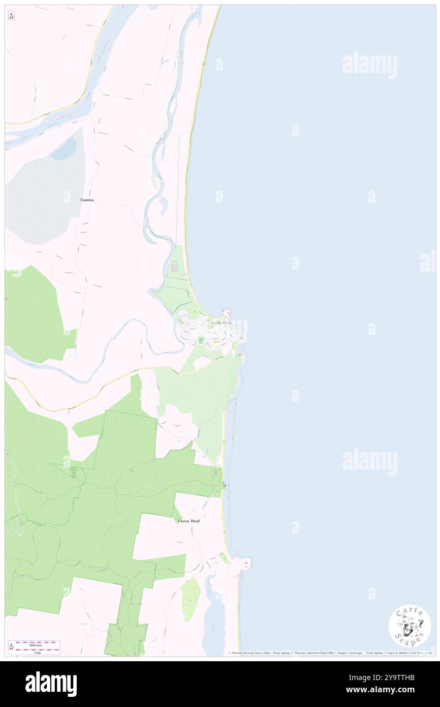 Scotts Head, Nambucca Shire, au, Australie, Nouvelle-Galles du Sud, s 30 44' 51'', N 152 59' 45'', carte, Cartascapes carte publiée en 2024. Explorez Cartascapes, une carte qui révèle la diversité des paysages, des cultures et des écosystèmes de la Terre. Voyage à travers le temps et l'espace, découvrir l'interconnexion du passé, du présent et de l'avenir de notre planète. Banque D'Images