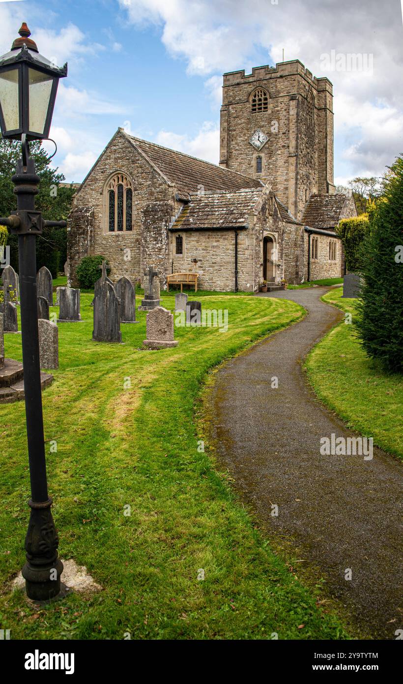Église de campagne anglaise. Banque D'Images