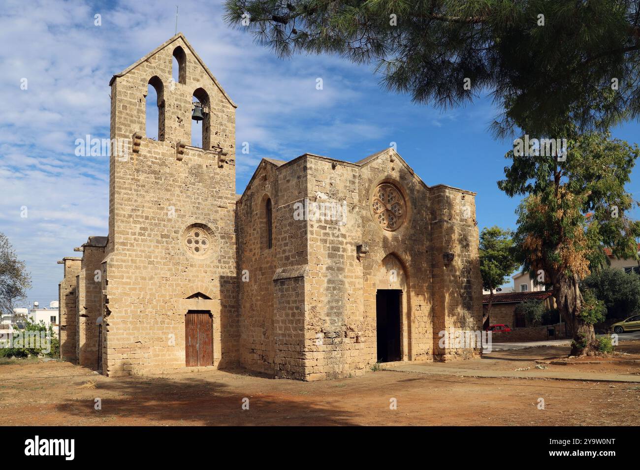 Agios Georgios Exorinos : Église nesorienne, ville fortifiée de Famagouste, Chypre du Nord Banque D'Images