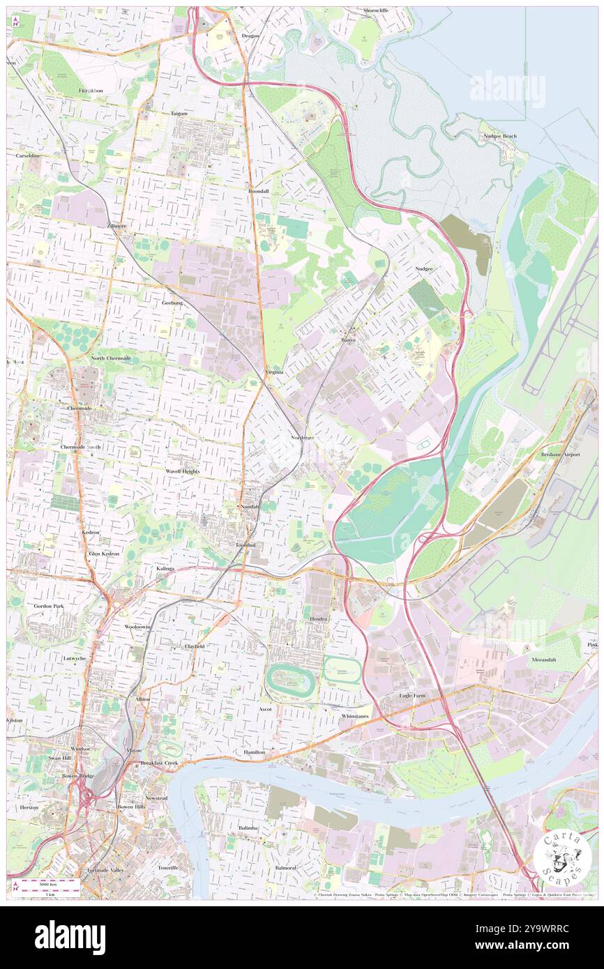 Northgate, Brisbane, au, Australie, Queensland, s 27 23' 35'', N 153 4' 9'', carte, Cartascapes carte publiée en 2024. Explorez Cartascapes, une carte qui révèle la diversité des paysages, des cultures et des écosystèmes de la Terre. Voyage à travers le temps et l'espace, découvrir l'interconnexion du passé, du présent et de l'avenir de notre planète. Banque D'Images