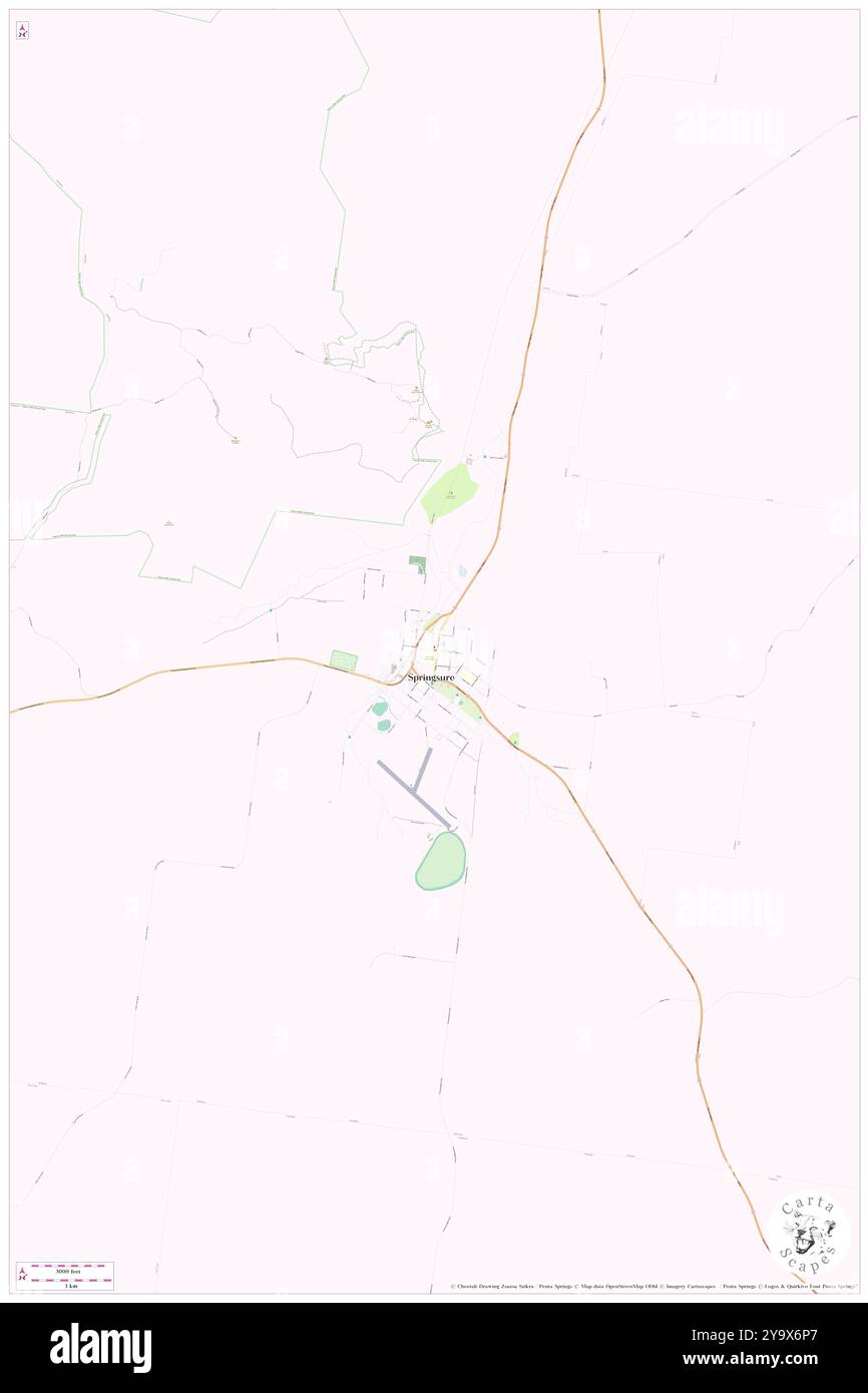 Springsure, Central Highlands, au, Australie, Queensland, s 24 6' 53'', N 148 5' 18'', carte, Cartascapes carte publiée en 2024. Explorez Cartascapes, une carte qui révèle la diversité des paysages, des cultures et des écosystèmes de la Terre. Voyage à travers le temps et l'espace, découvrir l'interconnexion du passé, du présent et de l'avenir de notre planète. Banque D'Images