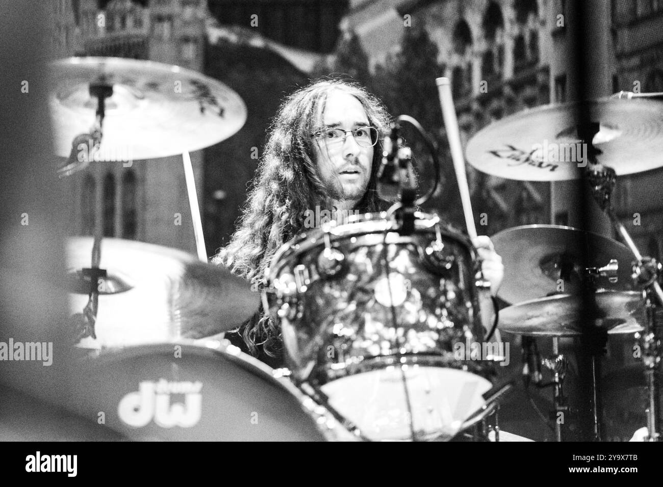 James Bruner vit à Albert Hall, Manchester Banque D'Images