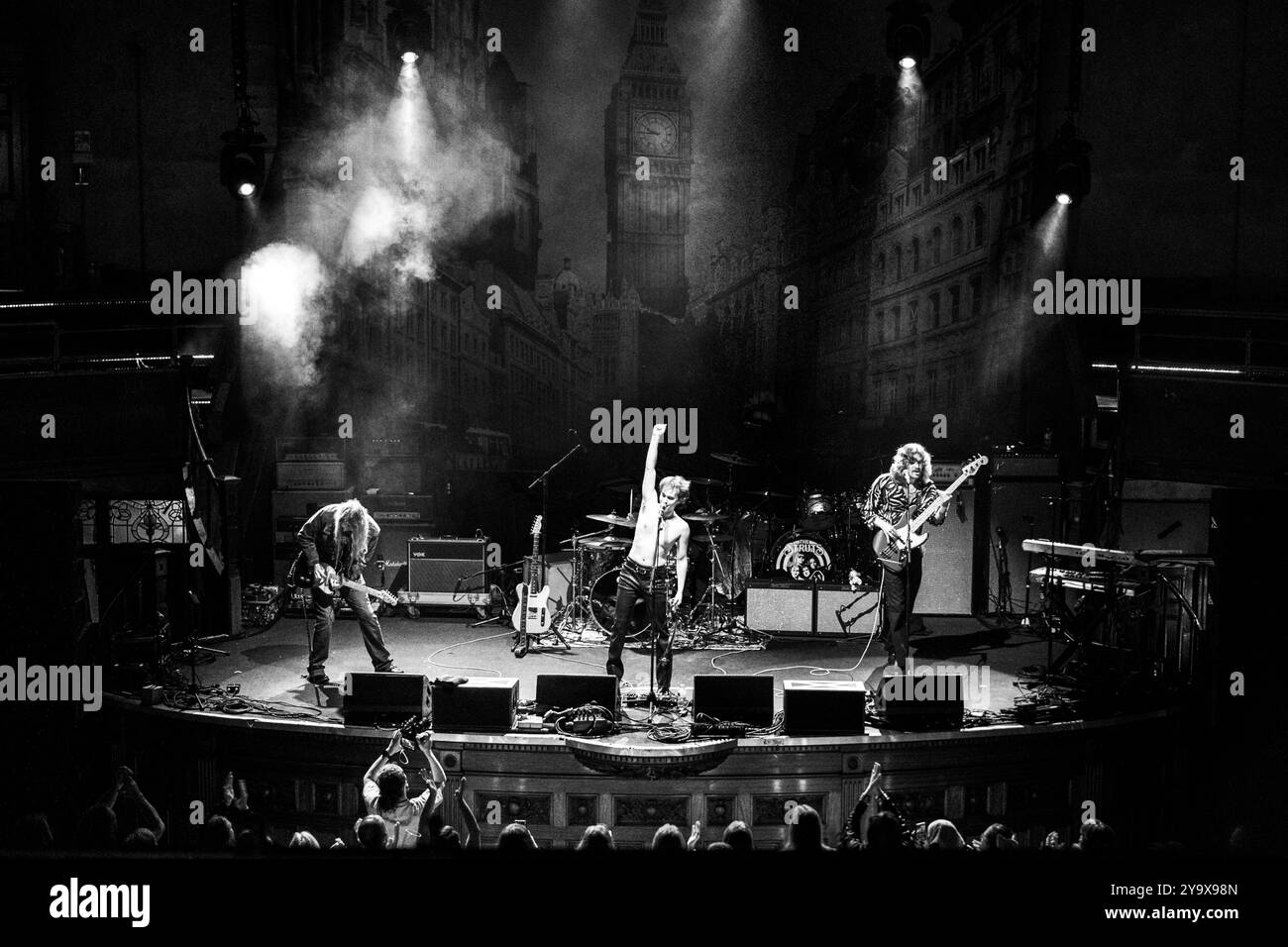 James Bruner vit à Albert Hall, Manchester Banque D'Images