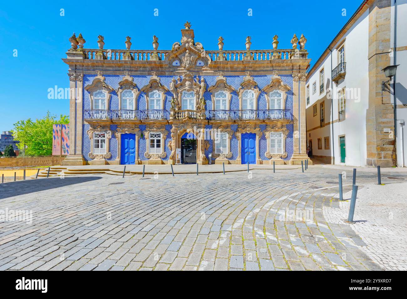 Portugal, Province de Minho, Braga, Palais de Rio (Palacio do Raio) Banque D'Images