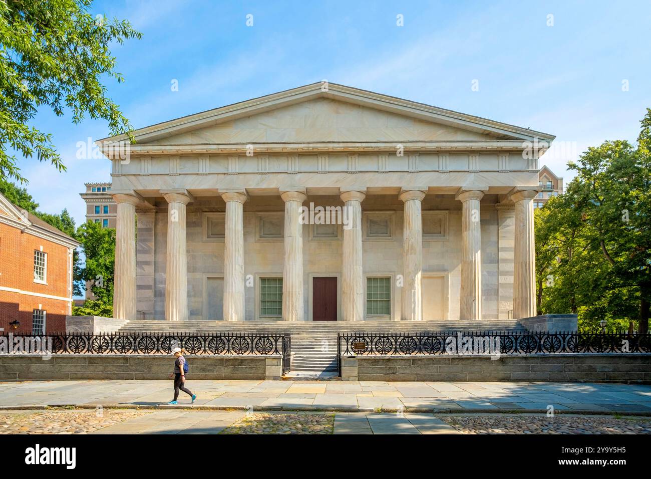 États-Unis, Pennsylvanie, Philadelphie, Independence National Historic Park, The second Bank of the United States Banque D'Images