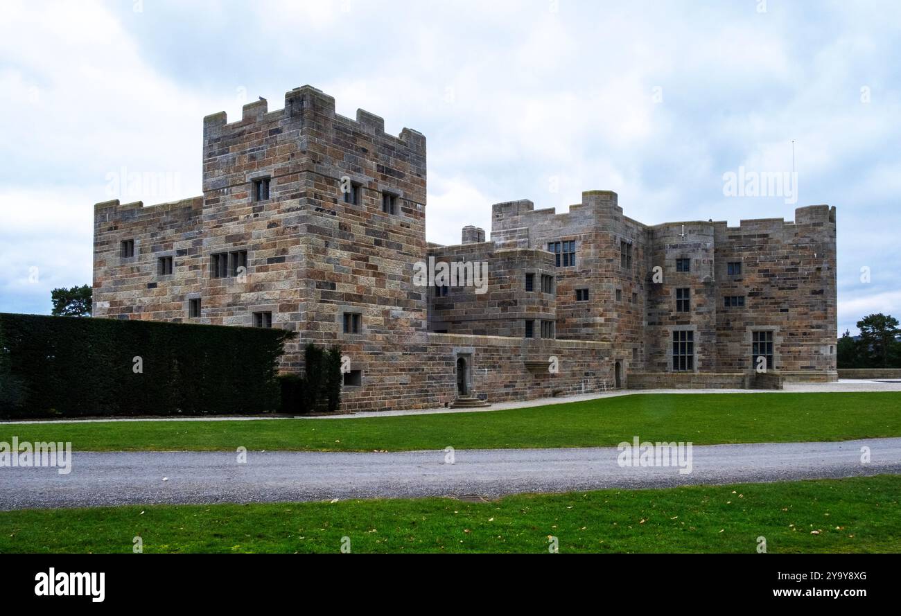 Château du XXe siècle le dernier château construit en Grande-Bretagne entre 1911 et 1931 Banque D'Images