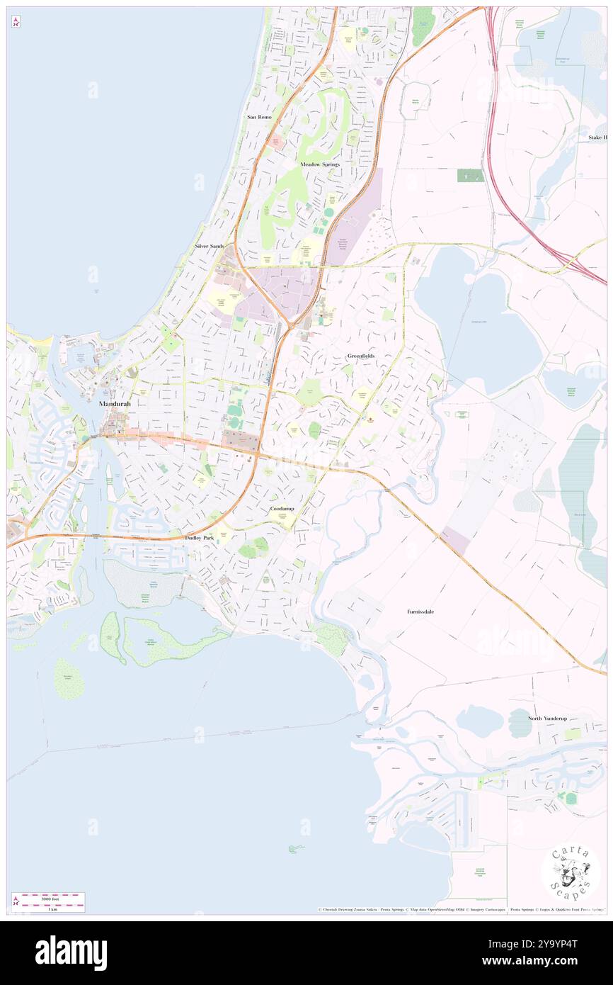 Timberlands Park, , au, Australie, Australie occidentale, s 32 32' 17'', N 115 45' 11'', carte, Cartascapes carte publiée en 2024. Explorez Cartascapes, une carte qui révèle la diversité des paysages, des cultures et des écosystèmes de la Terre. Voyage à travers le temps et l'espace, découvrir l'interconnexion du passé, du présent et de l'avenir de notre planète. Banque D'Images