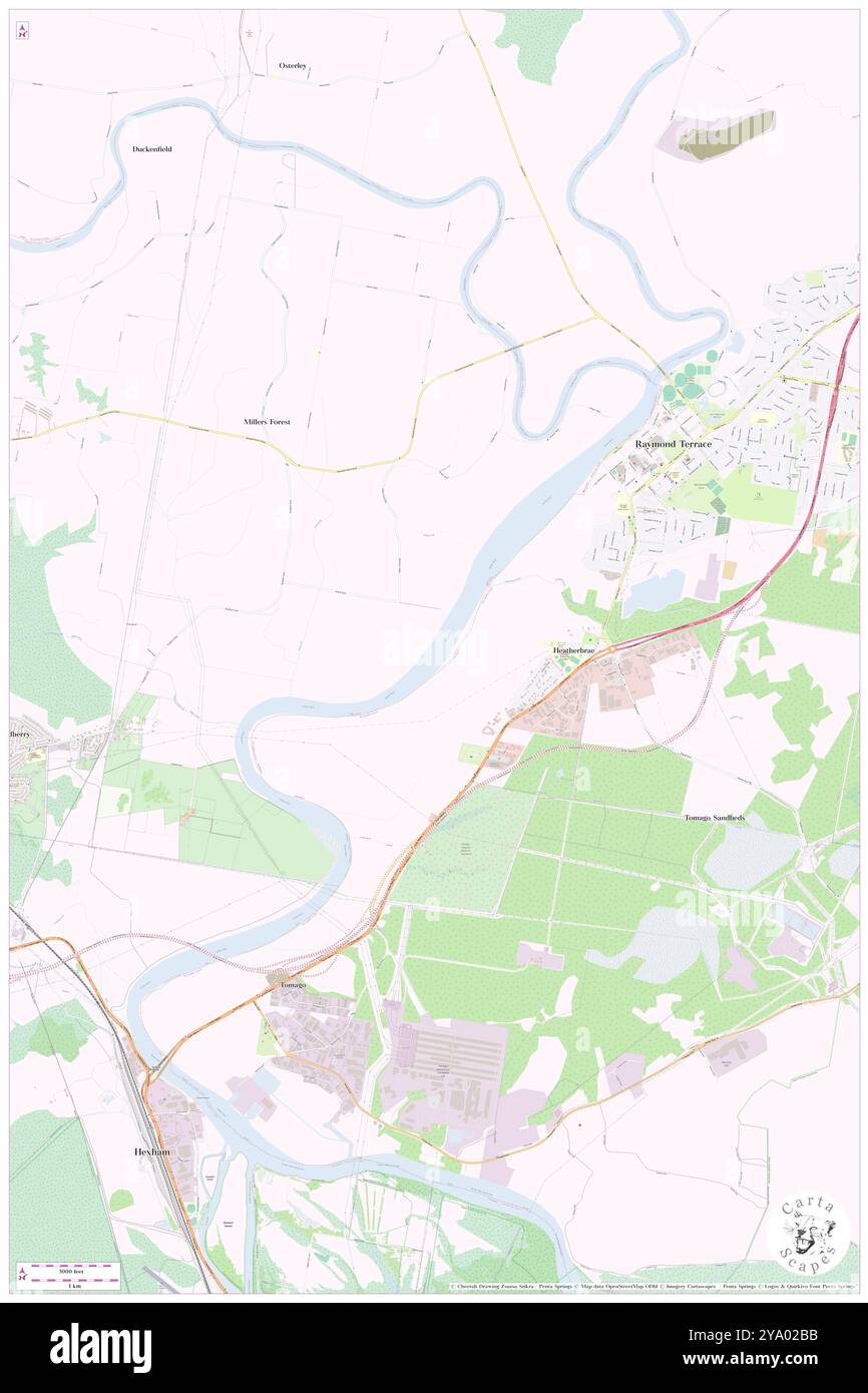 Raymond Terrace High School, Maitland Municipality, au, Australie, Nouvelle-Galles du Sud, s 32 46' 54'', N 151 43' 4'', carte, Cartascapes carte publiée en 2024. Explorez Cartascapes, une carte qui révèle la diversité des paysages, des cultures et des écosystèmes de la Terre. Voyage à travers le temps et l'espace, découvrir l'interconnexion du passé, du présent et de l'avenir de notre planète. Banque D'Images