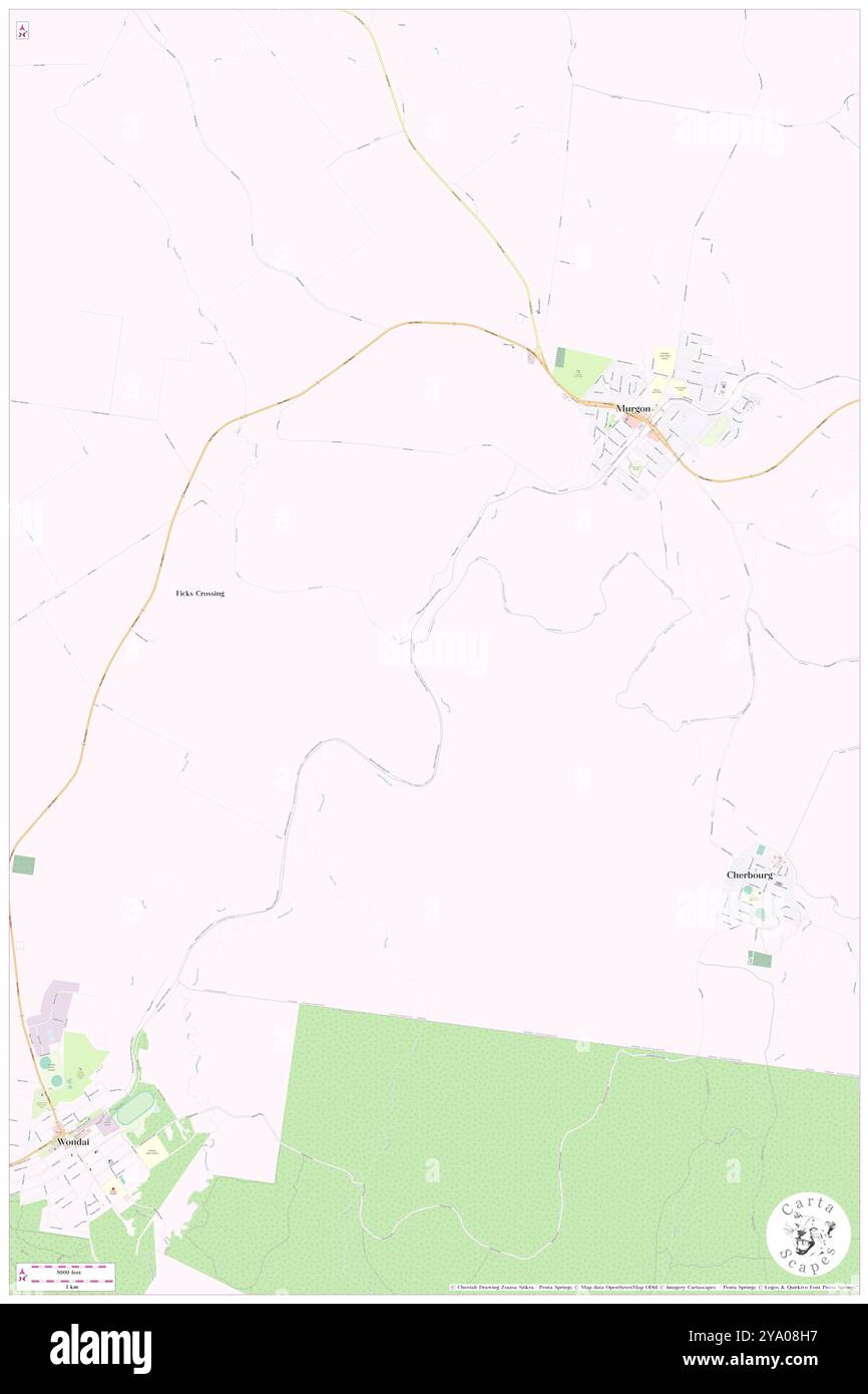 Yellow Waterhole Creek, , au, Australie, Queensland, s 26 16' 0'', N 151 55' 0'', carte, Cartascapes carte publiée en 2024. Explorez Cartascapes, une carte qui révèle la diversité des paysages, des cultures et des écosystèmes de la Terre. Voyage à travers le temps et l'espace, découvrir l'interconnexion du passé, du présent et de l'avenir de notre planète. Banque D'Images