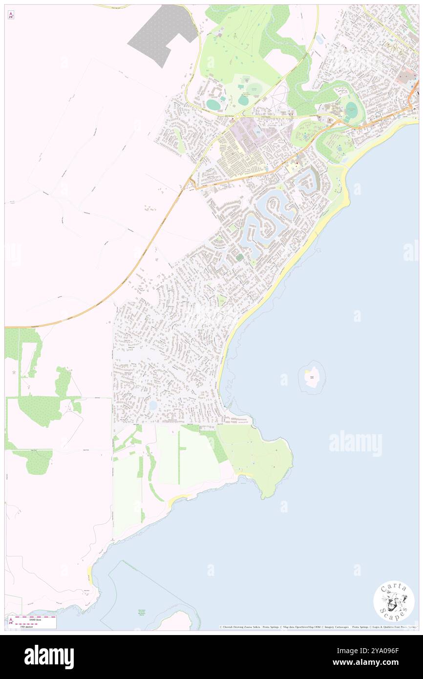 Encounter Bay, Victor Harbor, au, Australie, Australie méridionale, s 35 34' 27'', N 138 36' 1'', carte, Cartascapes carte publiée en 2024. Explorez Cartascapes, une carte qui révèle la diversité des paysages, des cultures et des écosystèmes de la Terre. Voyage à travers le temps et l'espace, découvrir l'interconnexion du passé, du présent et de l'avenir de notre planète. Banque D'Images