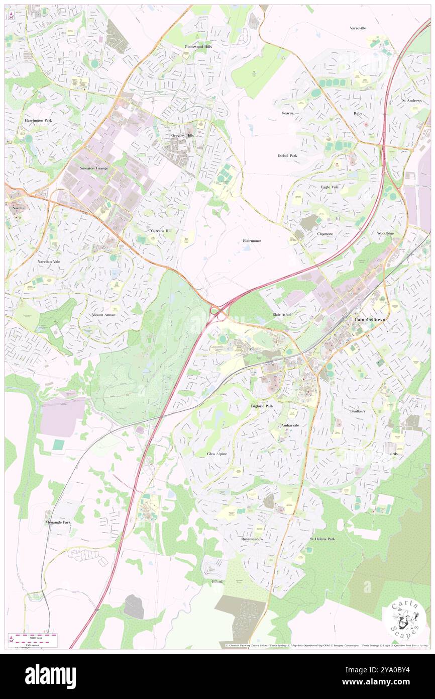 Complexe sportif Ambarvale, Campbelltown Municipality, au, Australie, Nouvelle-Galles du Sud, s 34 3' 54'', N 150 47' 4'', carte, Cartascapes carte publiée en 2024. Explorez Cartascapes, une carte qui révèle la diversité des paysages, des cultures et des écosystèmes de la Terre. Voyage à travers le temps et l'espace, découvrir l'interconnexion du passé, du présent et de l'avenir de notre planète. Banque D'Images