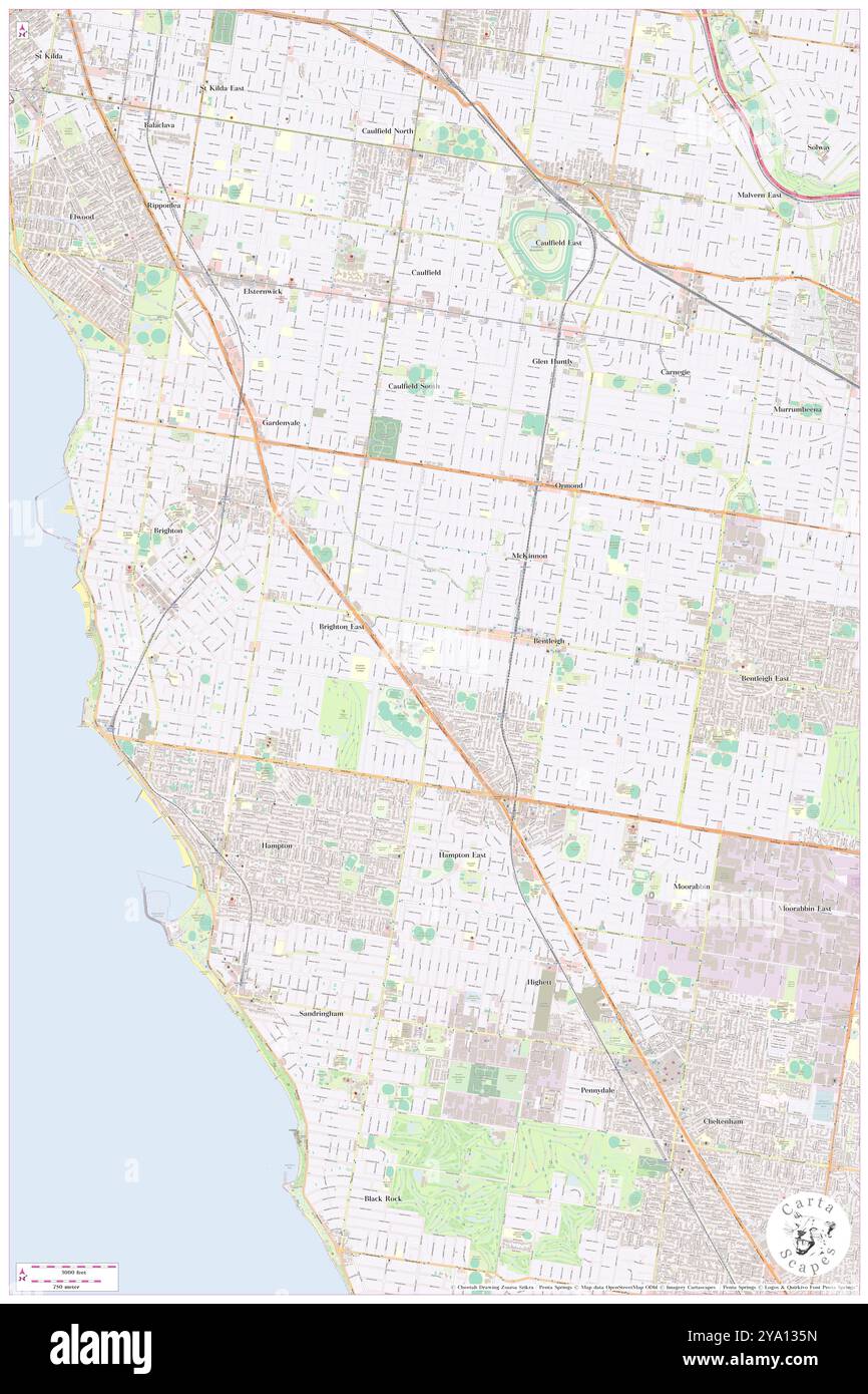 École primaire Bentleigh West, Glen Eira, au, Australie, Victoria, s 37 55' 10'', N 145 1' 38'', carte, Cartascapes carte publiée en 2024. Explorez Cartascapes, une carte qui révèle la diversité des paysages, des cultures et des écosystèmes de la Terre. Voyage à travers le temps et l'espace, découvrir l'interconnexion du passé, du présent et de l'avenir de notre planète. Banque D'Images