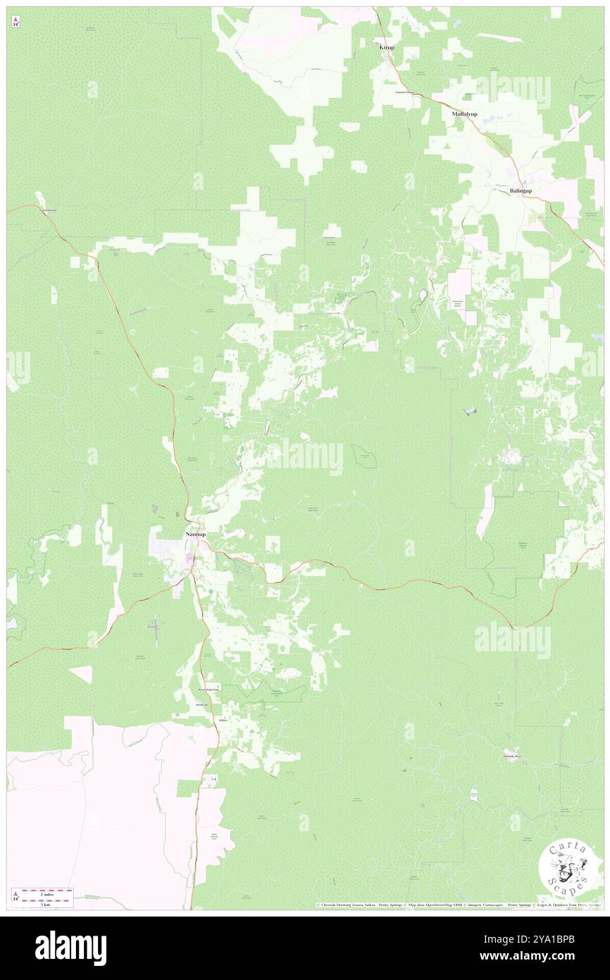 Nannup, Nannup, au, Australie, Australie occidentale, s 33 58' 43'', N 115 45' 52'', carte, Cartascapes carte publiée en 2024. Explorez Cartascapes, une carte qui révèle la diversité des paysages, des cultures et des écosystèmes de la Terre. Voyage à travers le temps et l'espace, découvrir l'interconnexion du passé, du présent et de l'avenir de notre planète. Banque D'Images