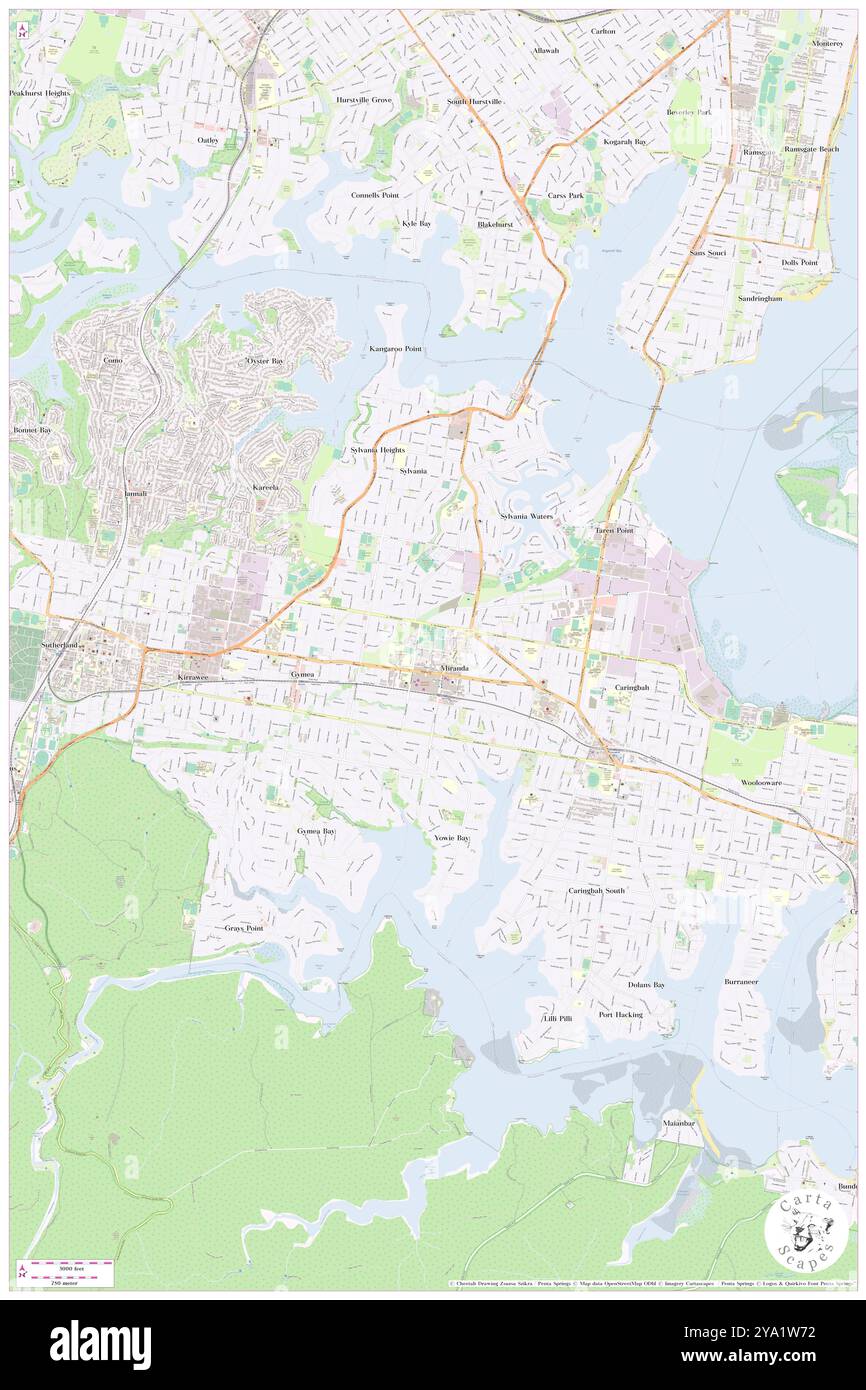 Miranda Park, , au, Australie, Nouvelle-Galles du Sud, s 34 1' 54'', N 151 6' 4'', carte, Cartascapes carte publiée en 2024. Explorez Cartascapes, une carte qui révèle la diversité des paysages, des cultures et des écosystèmes de la Terre. Voyage à travers le temps et l'espace, découvrir l'interconnexion du passé, du présent et de l'avenir de notre planète. Banque D'Images