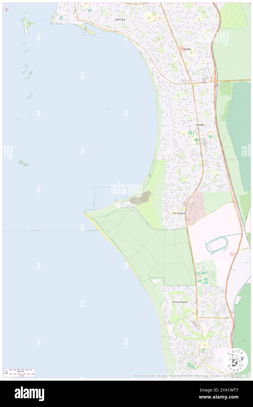 Port Kennedy, , au, Australie, Australie occidentale, s 32 21' 45'', N 115 43' 52'', carte, Cartascapes carte publiée en 2024. Explorez Cartascapes, une carte qui révèle la diversité des paysages, des cultures et des écosystèmes de la Terre. Voyage à travers le temps et l'espace, découvrir l'interconnexion du passé, du présent et de l'avenir de notre planète. Banque D'Images