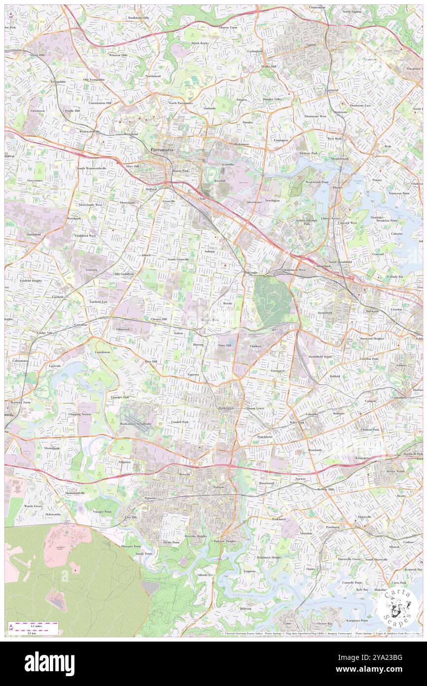 Regents Park, Canterbury-Bankstown, au, Australie, Nouvelle-Galles du Sud, s 33 52' 59'', N 151 1' 0'', carte, Cartascapes carte publiée en 2024. Explorez Cartascapes, une carte qui révèle la diversité des paysages, des cultures et des écosystèmes de la Terre. Voyage à travers le temps et l'espace, découvrir l'interconnexion du passé, du présent et de l'avenir de notre planète. Banque D'Images