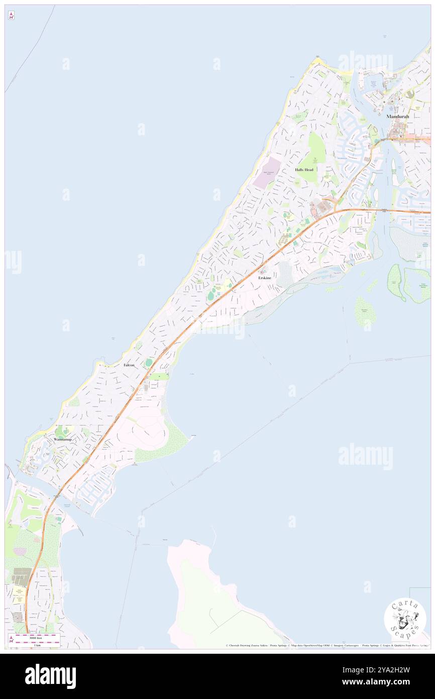 Dampier Reserve, , au, Australie, Australie occidentale, s 32 34' 19'', N 115 40' 41'', carte, Cartascapes carte publiée en 2024. Explorez Cartascapes, une carte qui révèle la diversité des paysages, des cultures et des écosystèmes de la Terre. Voyage à travers le temps et l'espace, découvrir l'interconnexion du passé, du présent et de l'avenir de notre planète. Banque D'Images