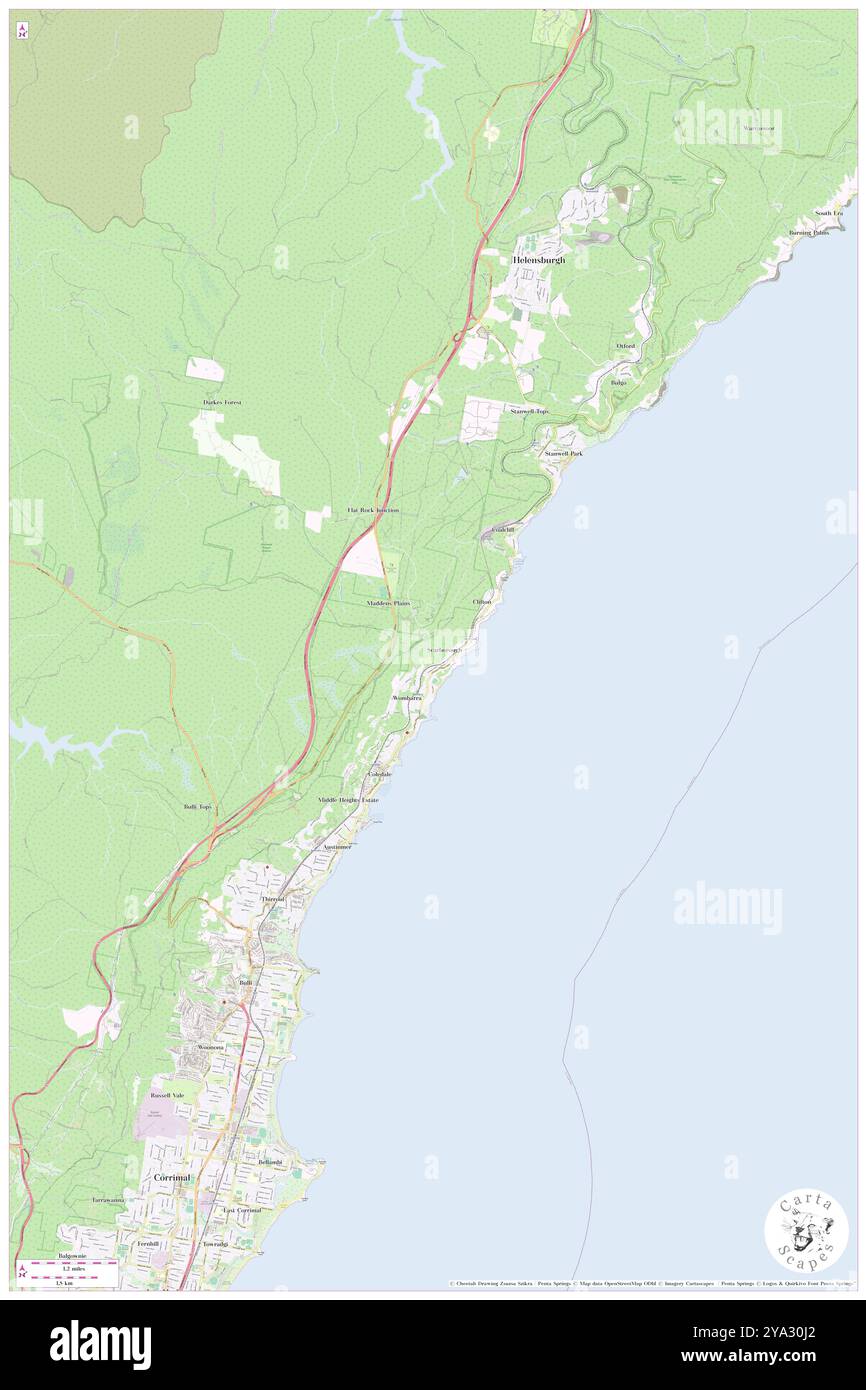 Scarborough, Wollongong, au, Australie, Nouvelle-Galles du Sud, s 34 15' 44'', N 150 57' 44'', carte, Cartascapes carte publiée en 2024. Explorez Cartascapes, une carte qui révèle la diversité des paysages, des cultures et des écosystèmes de la Terre. Voyage à travers le temps et l'espace, découvrir l'interconnexion du passé, du présent et de l'avenir de notre planète. Banque D'Images