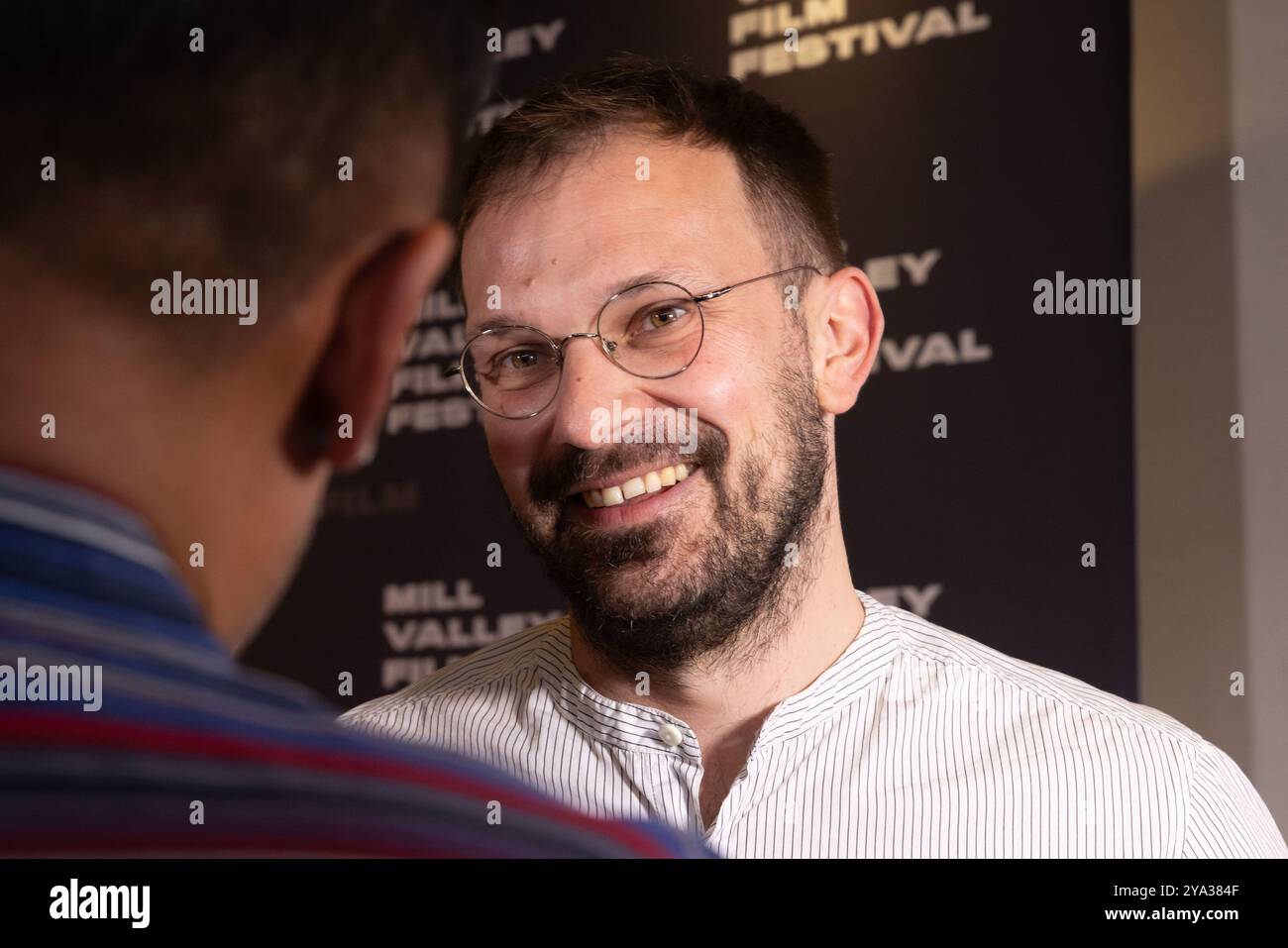 Le producteur Thomas Hakim assiste à la projection de « All We Imagine as Light » lors du 47e Mill Valley film Festival au Smith Rafael film Center le 11 octobre 2024 à San Rafael, Californie. Photo : Picture Happy/imageSPACE pour MVFF/SIPA USA crédit : SIPA USA/Alamy Live News Banque D'Images