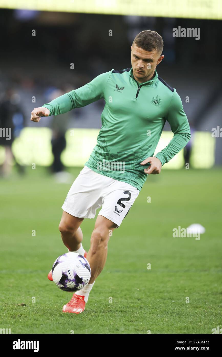 MELBOURNE, AUSTRALIE, 24 MAI : Kieran Trippier de Newcastle United avant de jouer contre A-League All Stars Men lors de la semaine mondiale du football au Banque D'Images