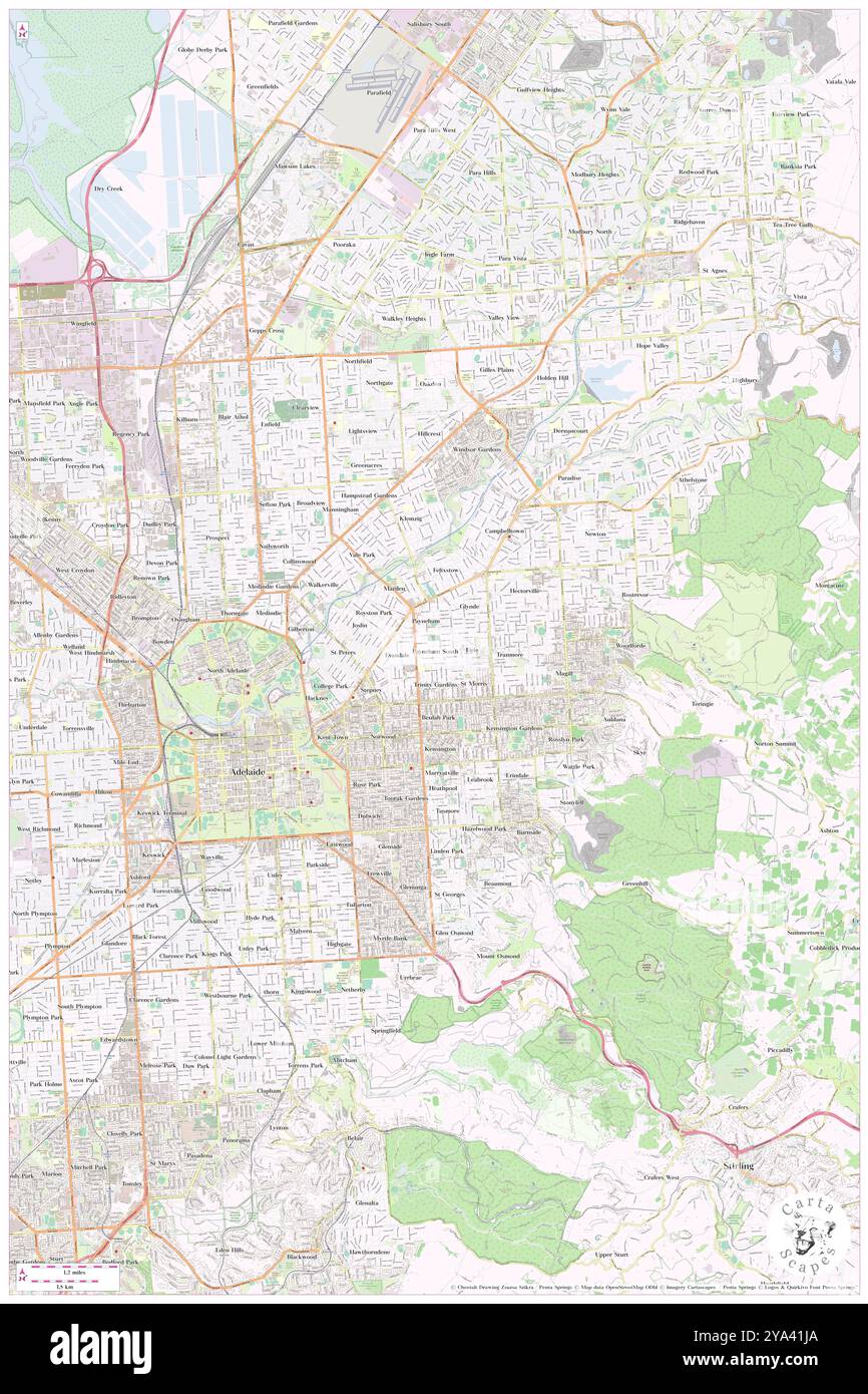 Payneham South, Norwood Payneham St Peters, au, Australia, South Australia, S 34 54' 17'', N 138 38' 40'', map, Cartascapes Map publié en 2024. Explorez Cartascapes, une carte qui révèle la diversité des paysages, des cultures et des écosystèmes de la Terre. Voyage à travers le temps et l'espace, découvrir l'interconnexion du passé, du présent et de l'avenir de notre planète. Banque D'Images