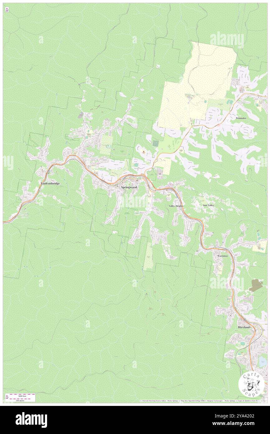 Springwood Oval, , au, Australie, Nouvelle-Galles du Sud, s 33 42' 24'', N 150 34' 4'', carte, Cartascapes carte publiée en 2024. Explorez Cartascapes, une carte qui révèle la diversité des paysages, des cultures et des écosystèmes de la Terre. Voyage à travers le temps et l'espace, découvrir l'interconnexion du passé, du présent et de l'avenir de notre planète. Banque D'Images