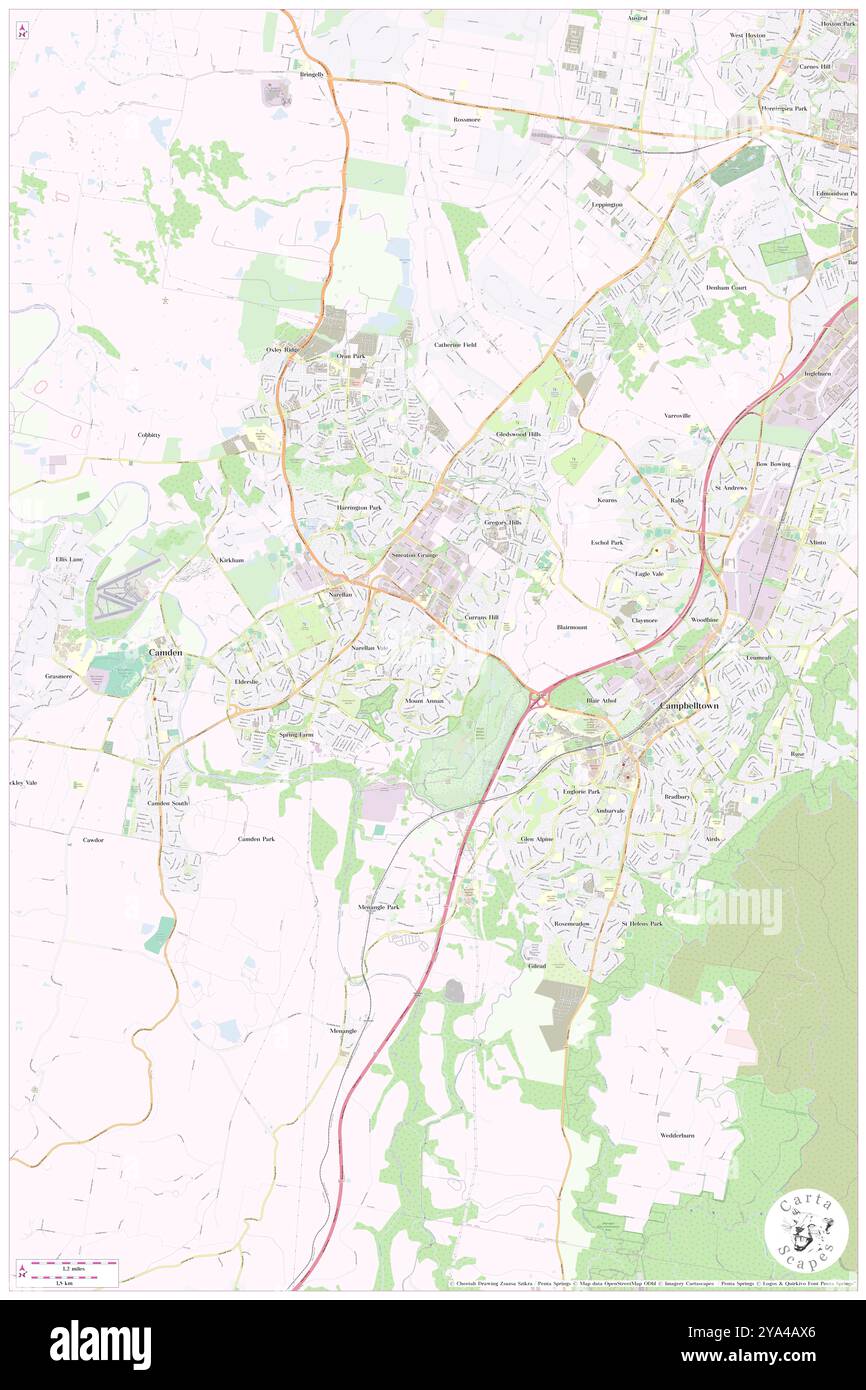 Mount Annan, Camden, au, Australie, Nouvelle-Galles du Sud, s 34 3' 10'', N 150 45' 35'', carte, Cartascapes carte publiée en 2024. Explorez Cartascapes, une carte qui révèle la diversité des paysages, des cultures et des écosystèmes de la Terre. Voyage à travers le temps et l'espace, découvrir l'interconnexion du passé, du présent et de l'avenir de notre planète. Banque D'Images