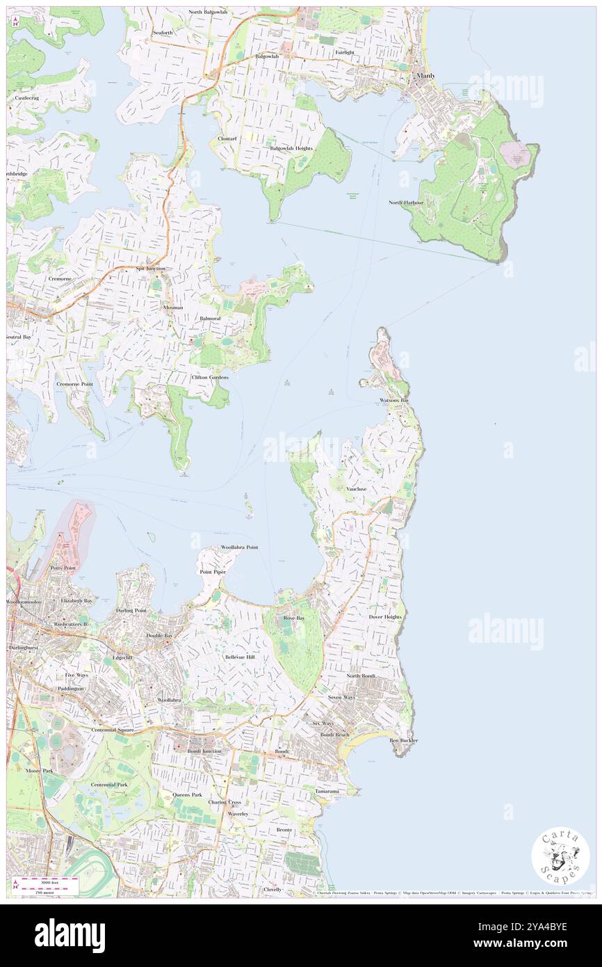 Shark Beach, Woollahra, au, Australie, Nouvelle-Galles du Sud, s 33 51' 2'', N 151 16' 0'', carte, Cartascapes carte publiée en 2024. Explorez Cartascapes, une carte qui révèle la diversité des paysages, des cultures et des écosystèmes de la Terre. Voyage à travers le temps et l'espace, découvrir l'interconnexion du passé, du présent et de l'avenir de notre planète. Banque D'Images