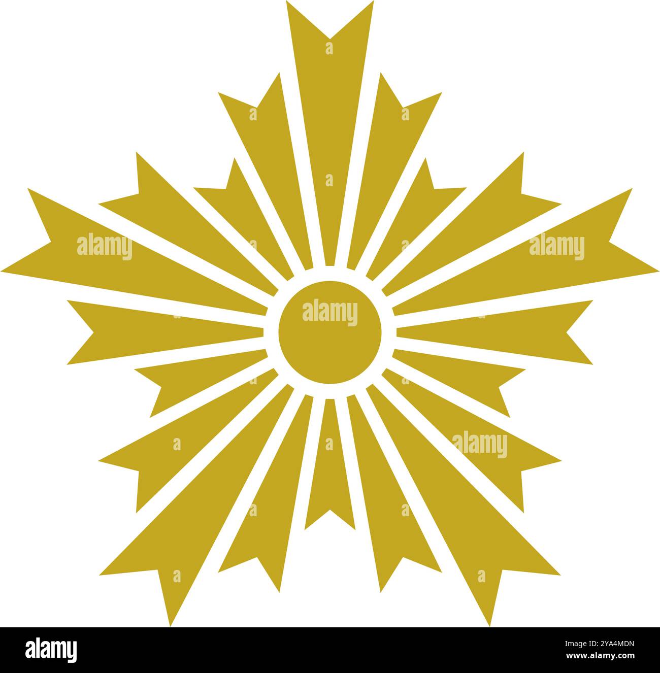 Emblème de la police japonaise. Écusson de la police japonaise. Vecteur modifiable. Illustration de Vecteur