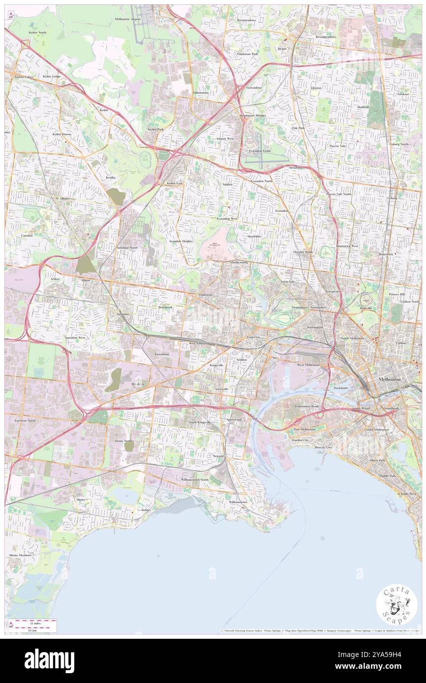 Maribyrnong, Maribyrnong, au, Australie, Victoria, s 37 47' 29'', N 144 52' 40'', carte, Cartascapes carte publiée en 2024. Explorez Cartascapes, une carte qui révèle la diversité des paysages, des cultures et des écosystèmes de la Terre. Voyage à travers le temps et l'espace, découvrir l'interconnexion du passé, du présent et de l'avenir de notre planète. Banque D'Images