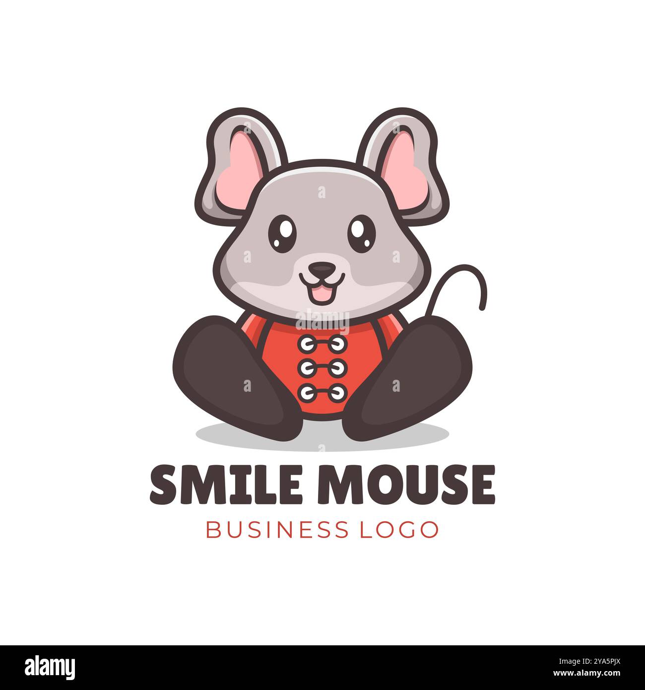 Souris logo Modern Vector Design Template Illustration de Vecteur