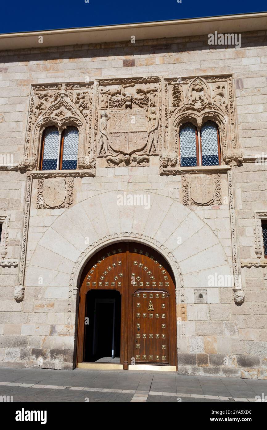 Palais Momos à Zamora, Castilla y Leon, Espagne Banque D'Images